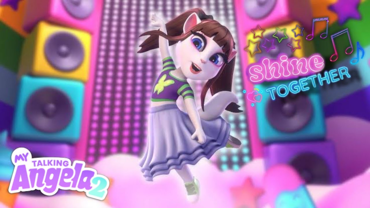 TALKING ANGELA - SHINE TOGETHER (Клип)