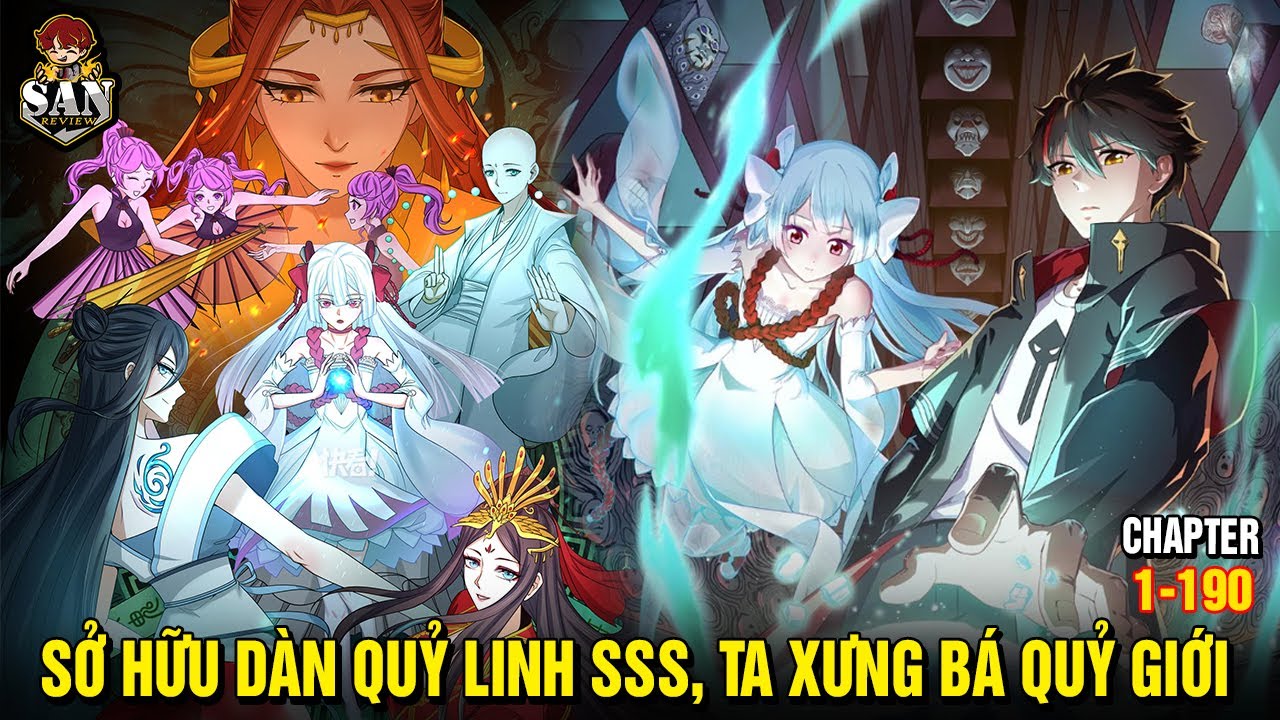 Ta Xưng Bá Quỷ Giới Sau Khi Thu Phục Dàn Quỷ Linh SSS Phần 1| Review Phim Truyện Tranh Hay