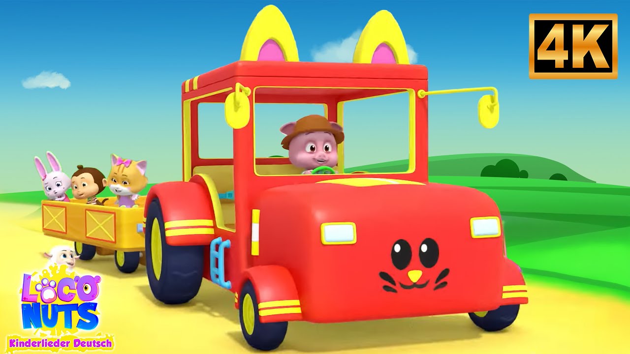 Der Traktor Lied🚜 | Lustige Lieder für Kinder - Loco Nuts Deutsch
