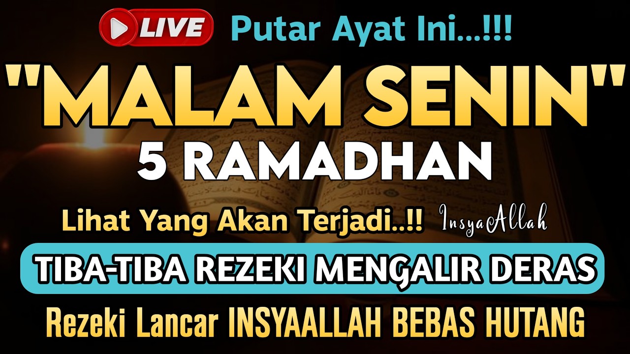 🔴LANGSUNG DIKABULKAN..‼️CUKUP PUTAR SEKALI DAN DENGARKAN, 100 RIBU MALAIKAT TURUN | REZEKI LANCAR