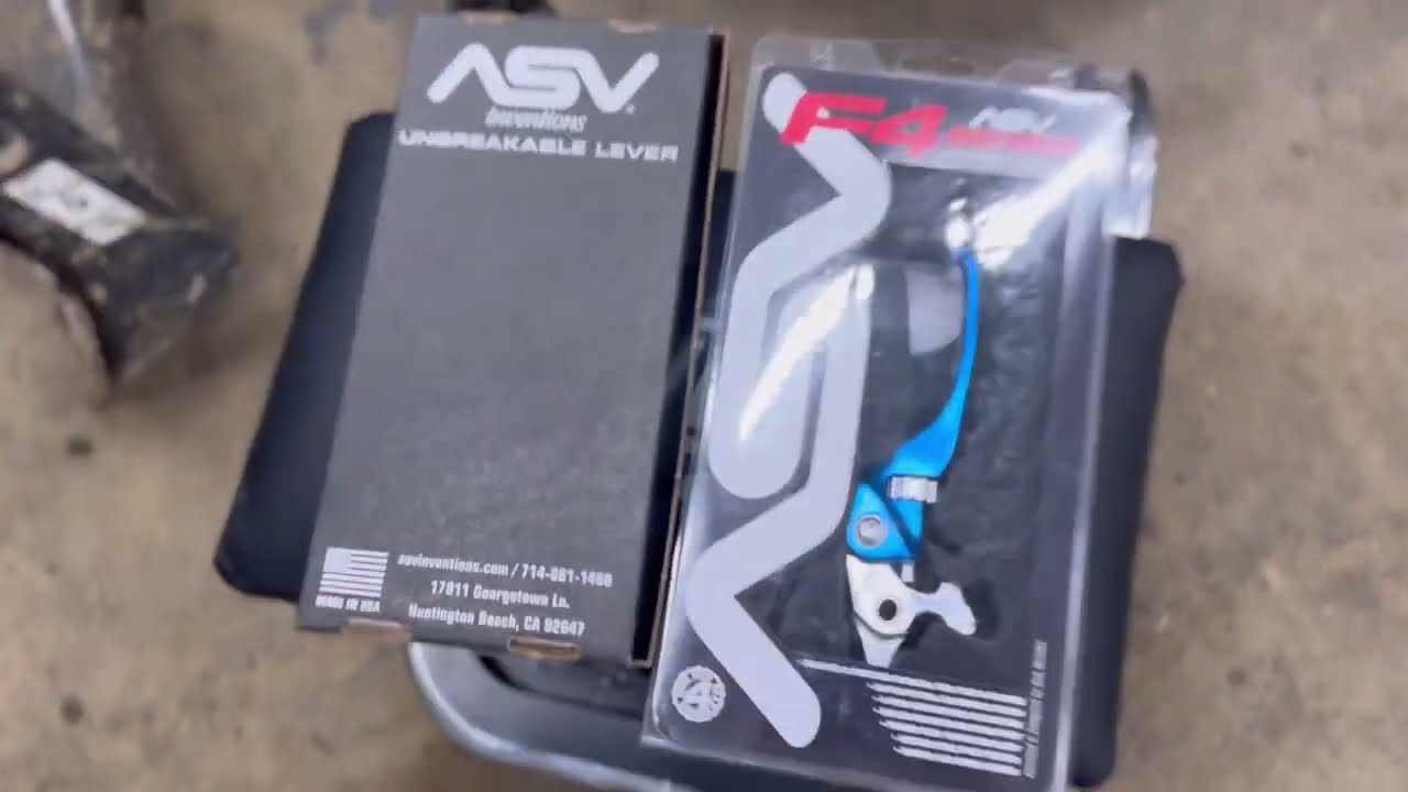 Asv lever install yfz 450