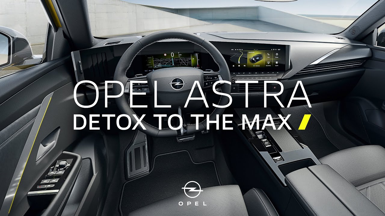Detox na Maksa: Opel Astra Pure Panel z intuicyjnym systemem Infotainment