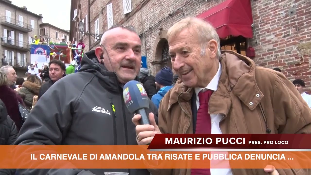 Il Carnevale di Amandola tra risate e pubblica denuncia