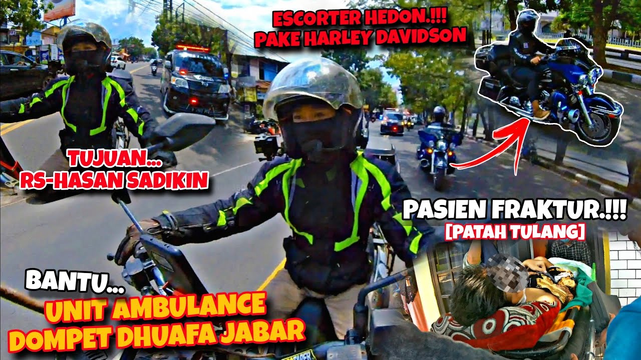 Bantu Ambulance Dompet Dhuafa Jabar Dari Cicalengka Menuju RS Hasan Sadikin Bandung | Pasien Fraktur