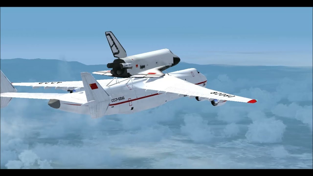 ANTONOV AN225 MRYIA A DREAM OF MANY PEOPLE THAT WAS DESTROYED FS9 HD