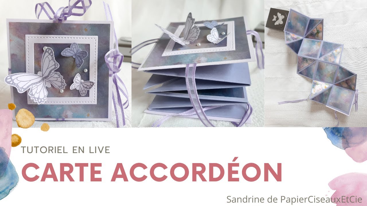 Tutoriel en live de la carte accordéon, pouvant être intégré à un album