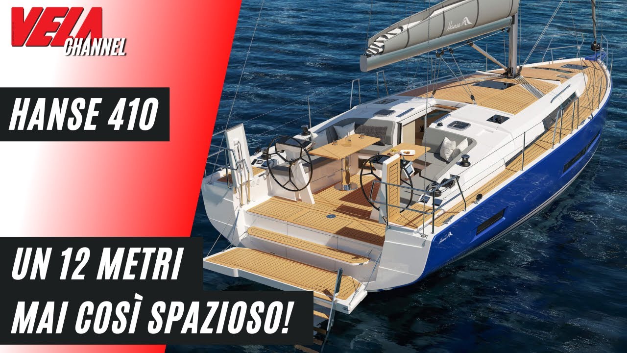HANSE 410 (12m) boat tour - La barca a tutta tuga - Salone Genova 2023