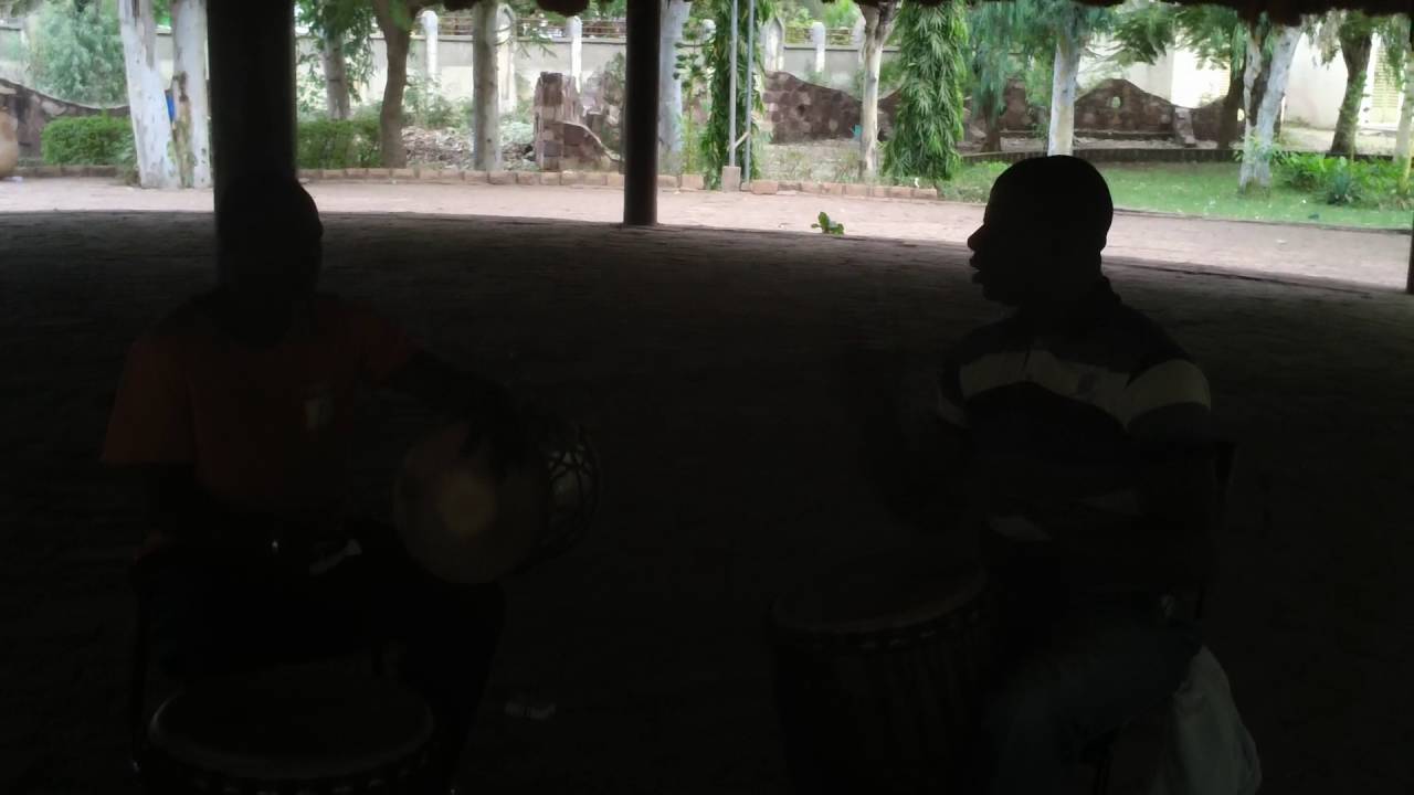 Bara rhythm old-school Mali style djembe solo played by Master Karim Coulibaly