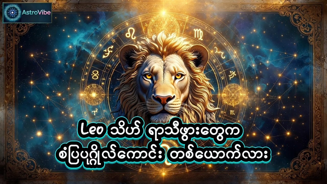 Leo သိဟ် ရာသီဖွားတွေက စံပြပုဂ္ဂိုလ်ကောင်းတစ်ယောက်လား