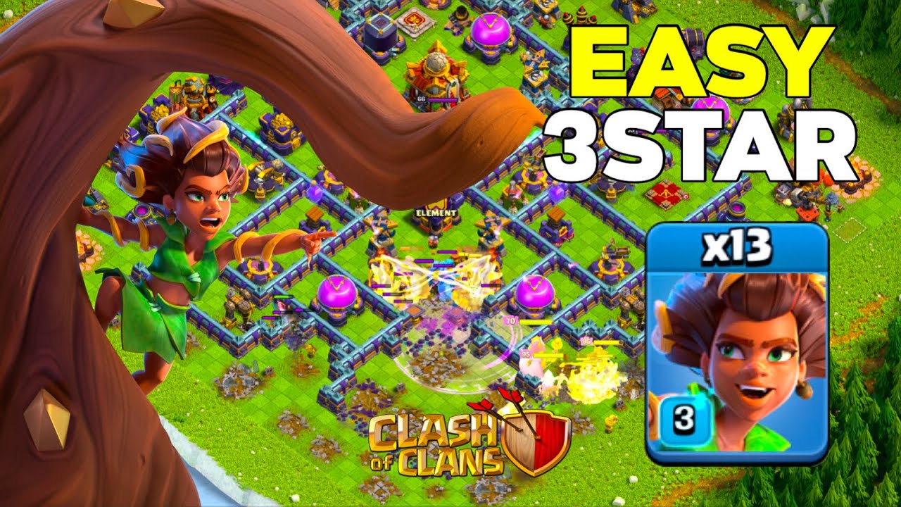 Easy 3-Star Strategy! TH16 Mass Root Rider Legend League Attack! Clash of Clans