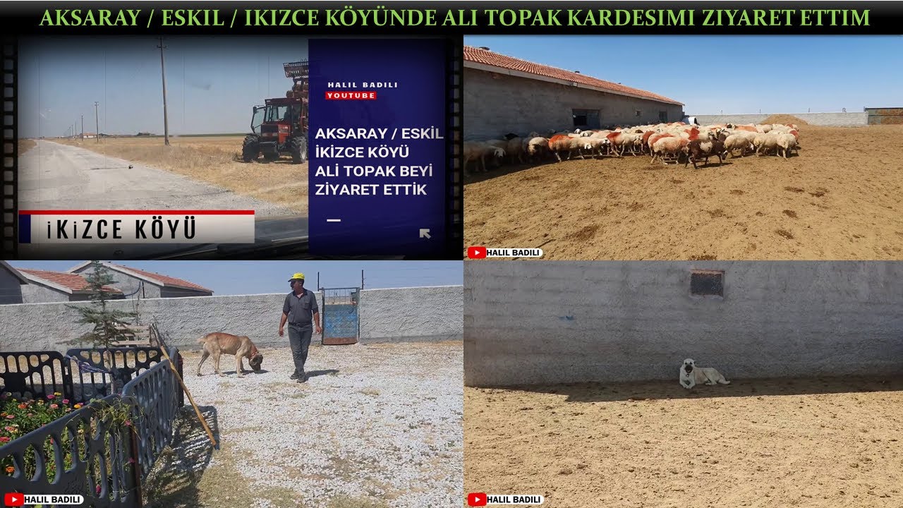 AKSARAY ✔️ ESKİL ✔️ İKİZCE KÖYÜ ✔️ALİ TOPAK BEYİ ZİYARET ETTİK