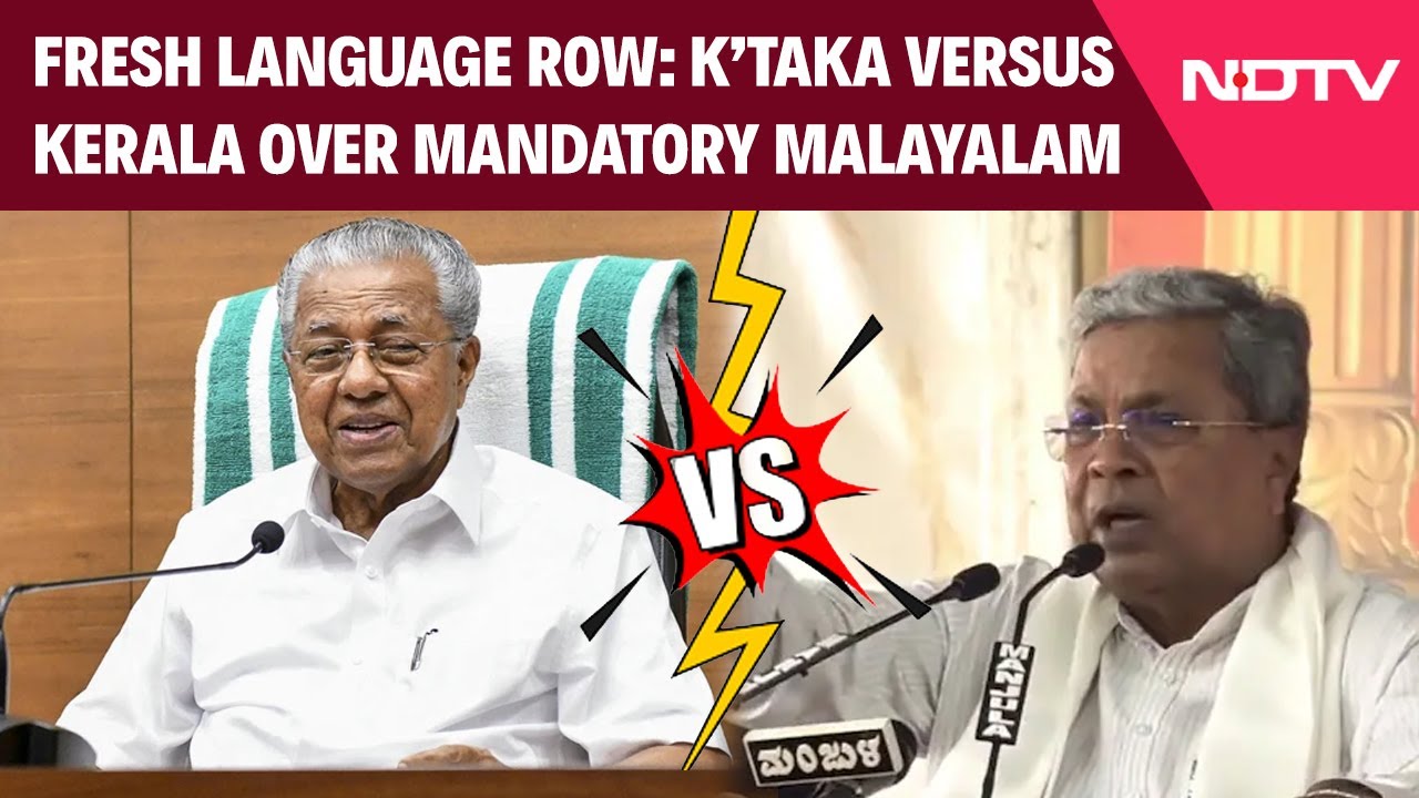 Language Row: Amid Hindi Imposition Row, Karnataka vs Kerala Over Mandatory Malayalam