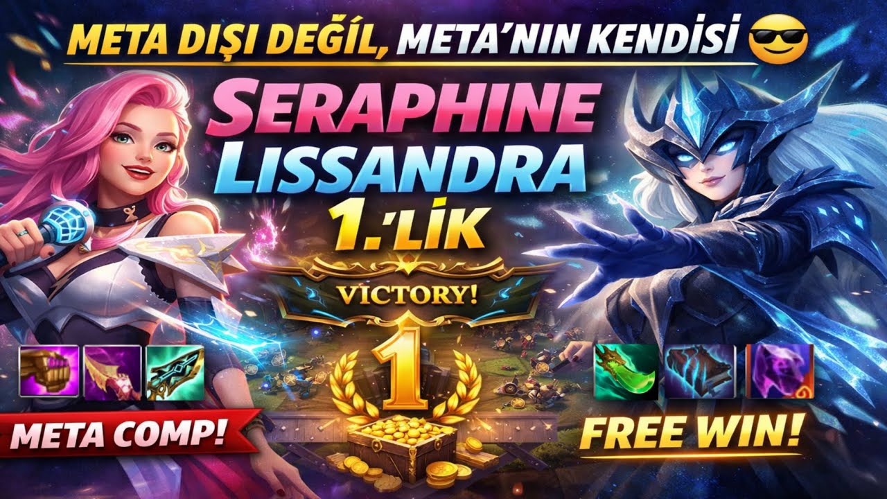 META DIŞI DEĞİL, META’NIN KENDİSİ 😎 | Seraphine Lissandra 1.’lik