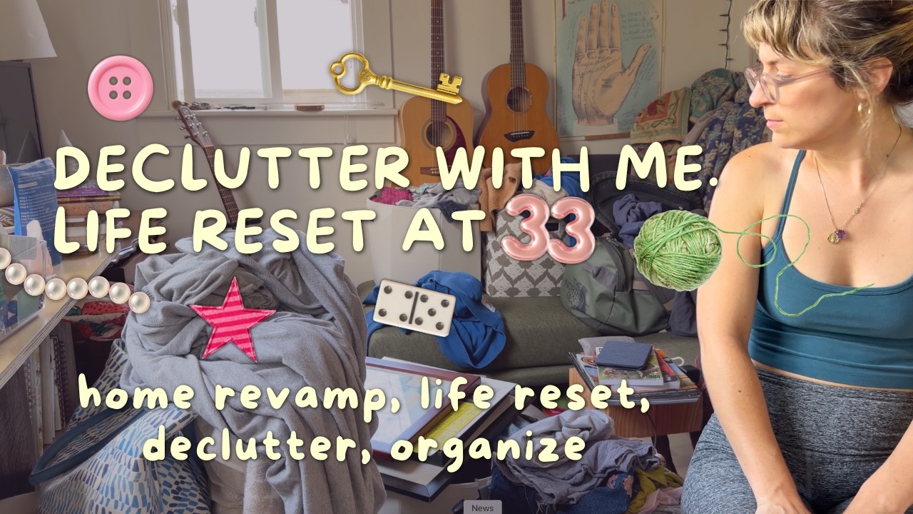 Declutter with me! hard reboot, home/life reset, massive declutter, organizing, flea market..oopsie