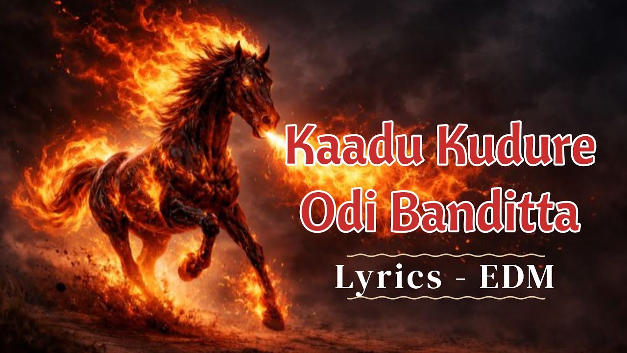Kaadu Kudure Odi Banditta | EDM Cover | National Award Song | neuro raaga