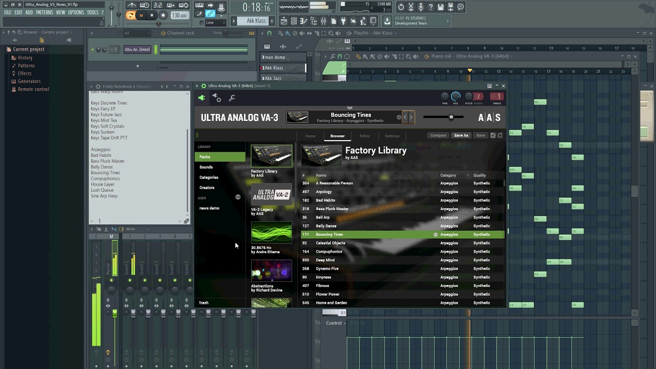 Ultra Analog VA3 Presets Arpeggios