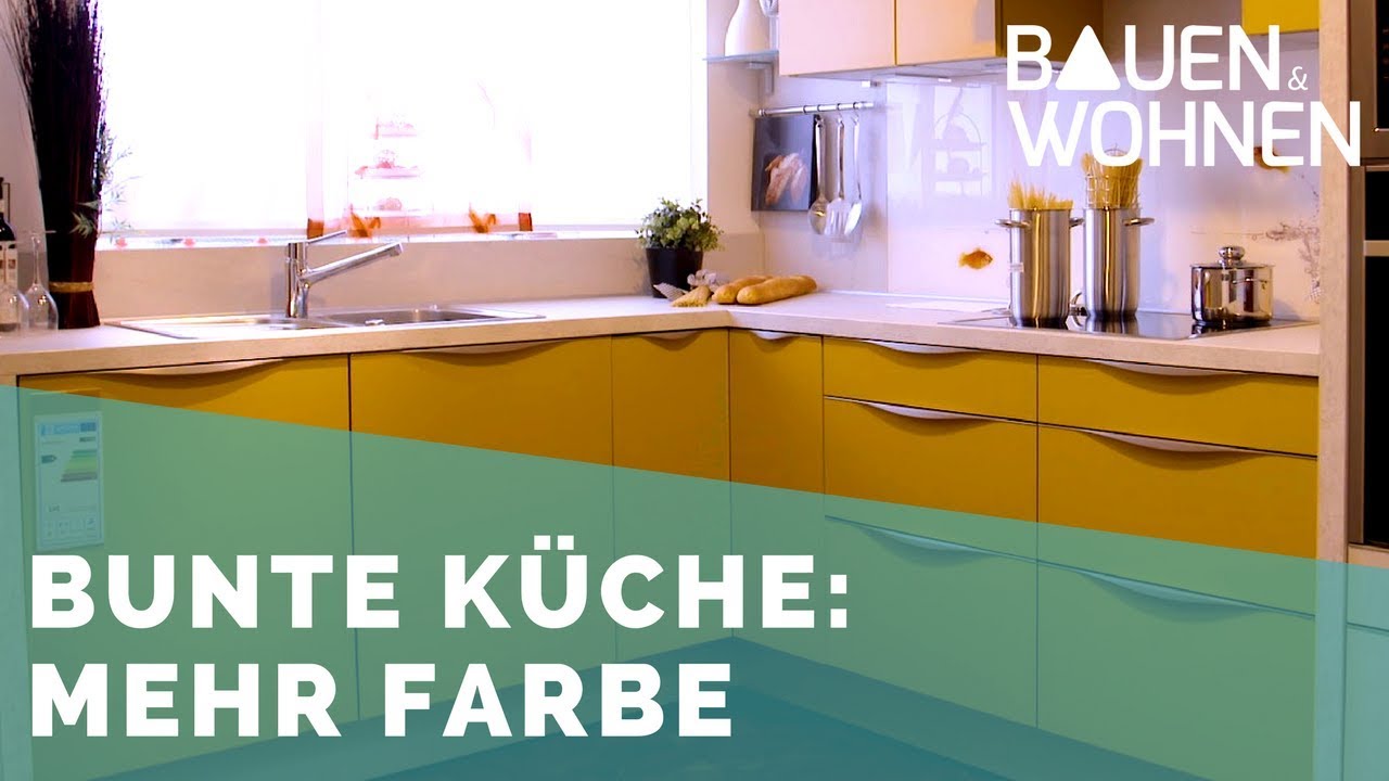 Küchen Trends: Mut zur Farbe