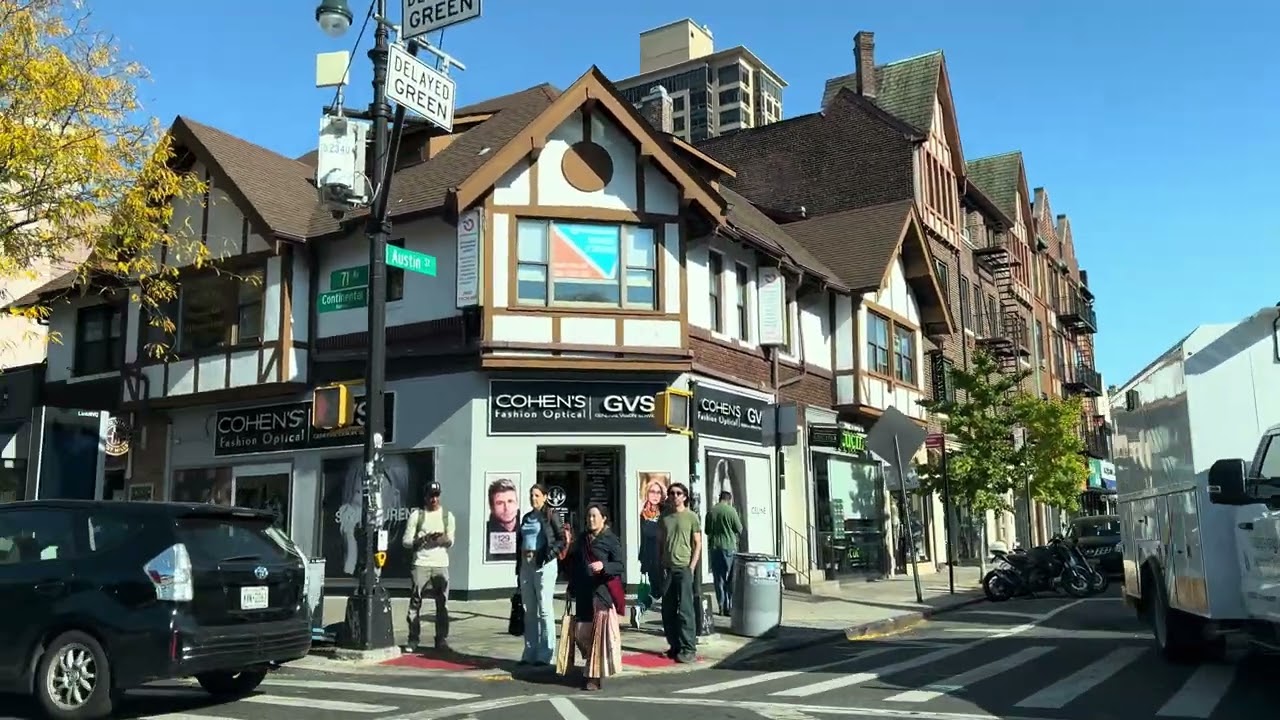 New York City Driving | Forest Hills to Astoria, Queens via Queens Boulevard & Steinway Street