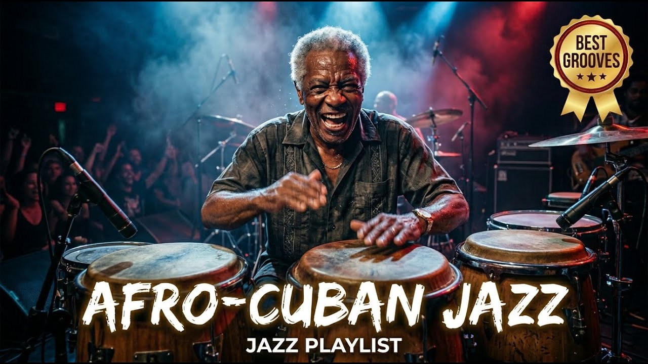 Caribbean Breeze ☕ Afro-Cuban Jazz for Work & Focus (NO ADS)