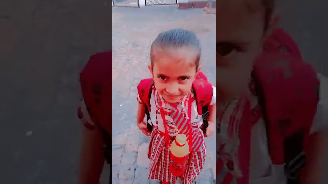 Aarna Ke Life Ka Best Moment 1st Time And 1st Day In School🎒📚🎒📚#shorts #aarna  a21 March 2022
