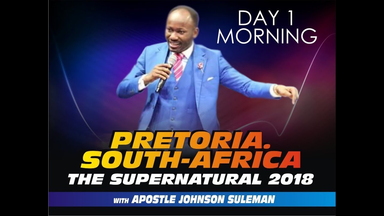 The Supernatural, Pretoria, South Africa - Day 1 Morning