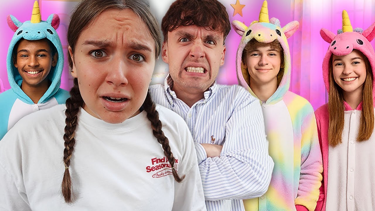 LILY NOUS A ENFERMÉ POUR FAIRE UNE PYJAMA PARTY ! - PINK LILY
