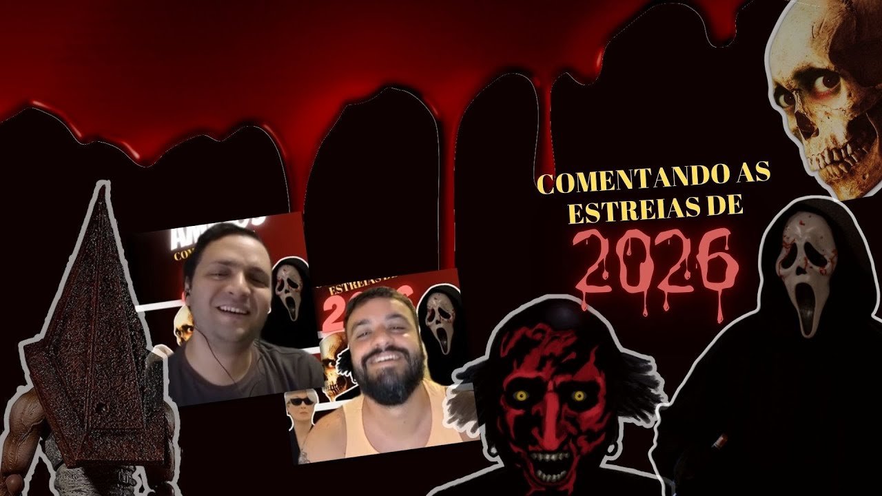 FILMES DE TERROR QUE ESTREIAM EM 2026 | Comentando os principais