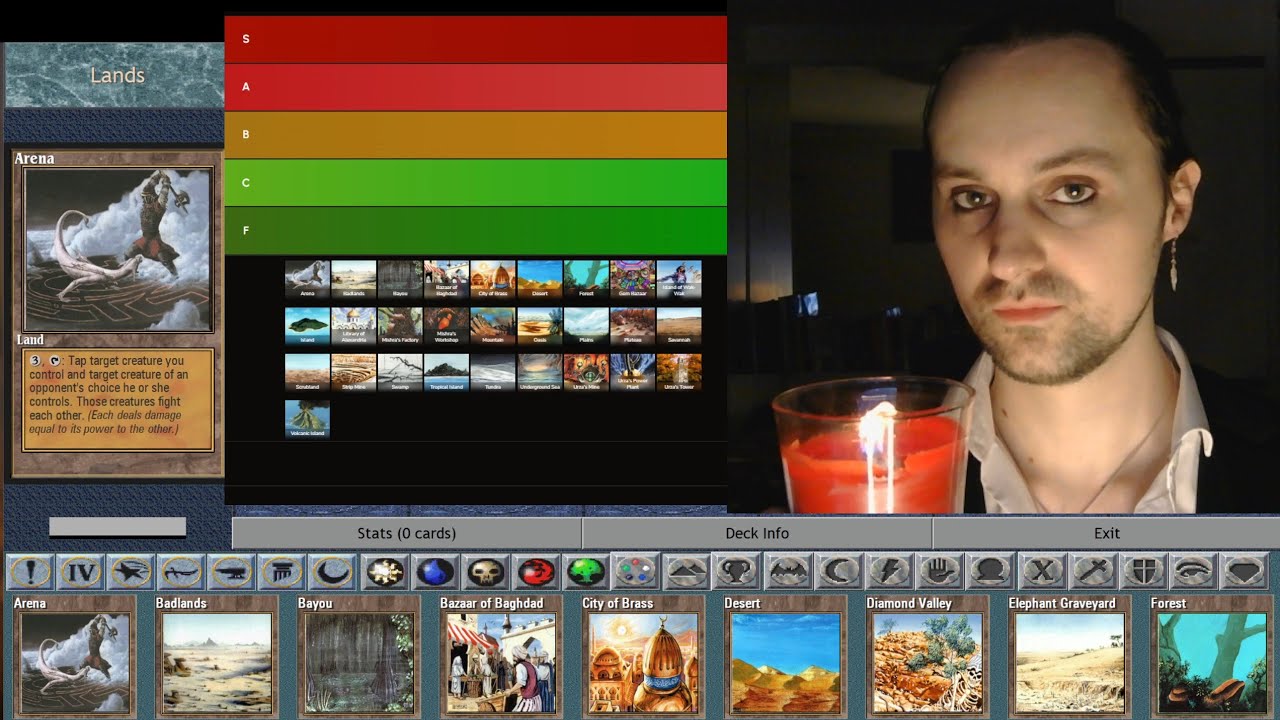 Magic: The Gathering - Shandalar - All Land Cards RANKED