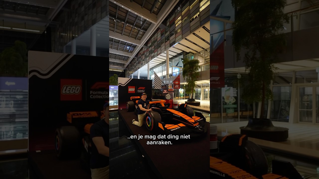 #ad Flirten met LEGO Sets?! ❤️ Ga jij de levensgrote McLaren checken op Hoog Catherijne? 🤔