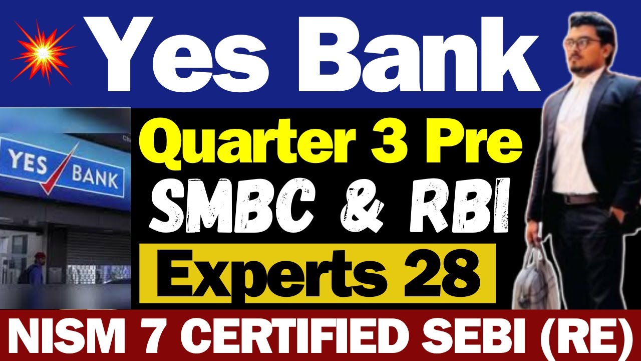 Yes Bank Q3 Results से पहले | Yes Bank Share Latest News Today | Yes Bank Latest News |Yes Bank News