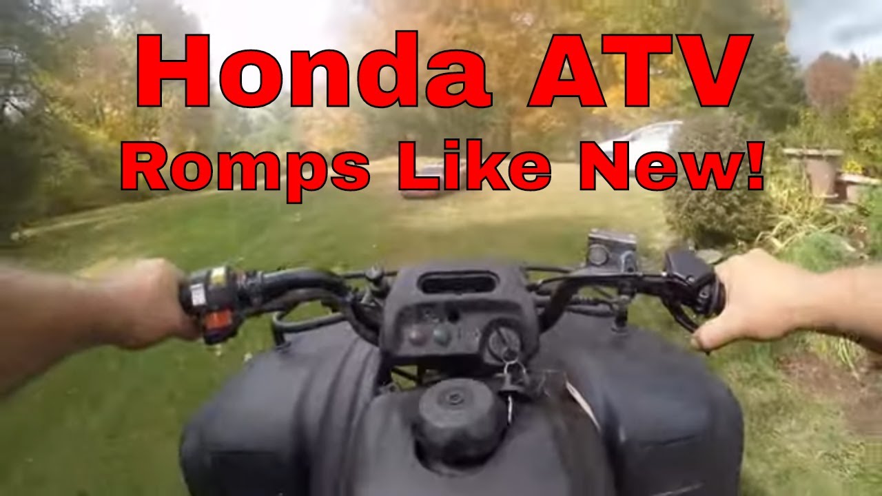 $600 Honda Recon 250, Throttle, Seat, Air Cleaner, Recoil Starter Fixed, Amazing Romp!