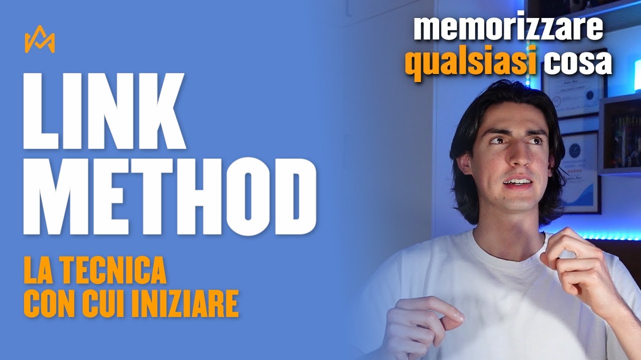 LINK METHOD (P.A.V.)🧠 La tecnica di MEMORIA con cui iniziare