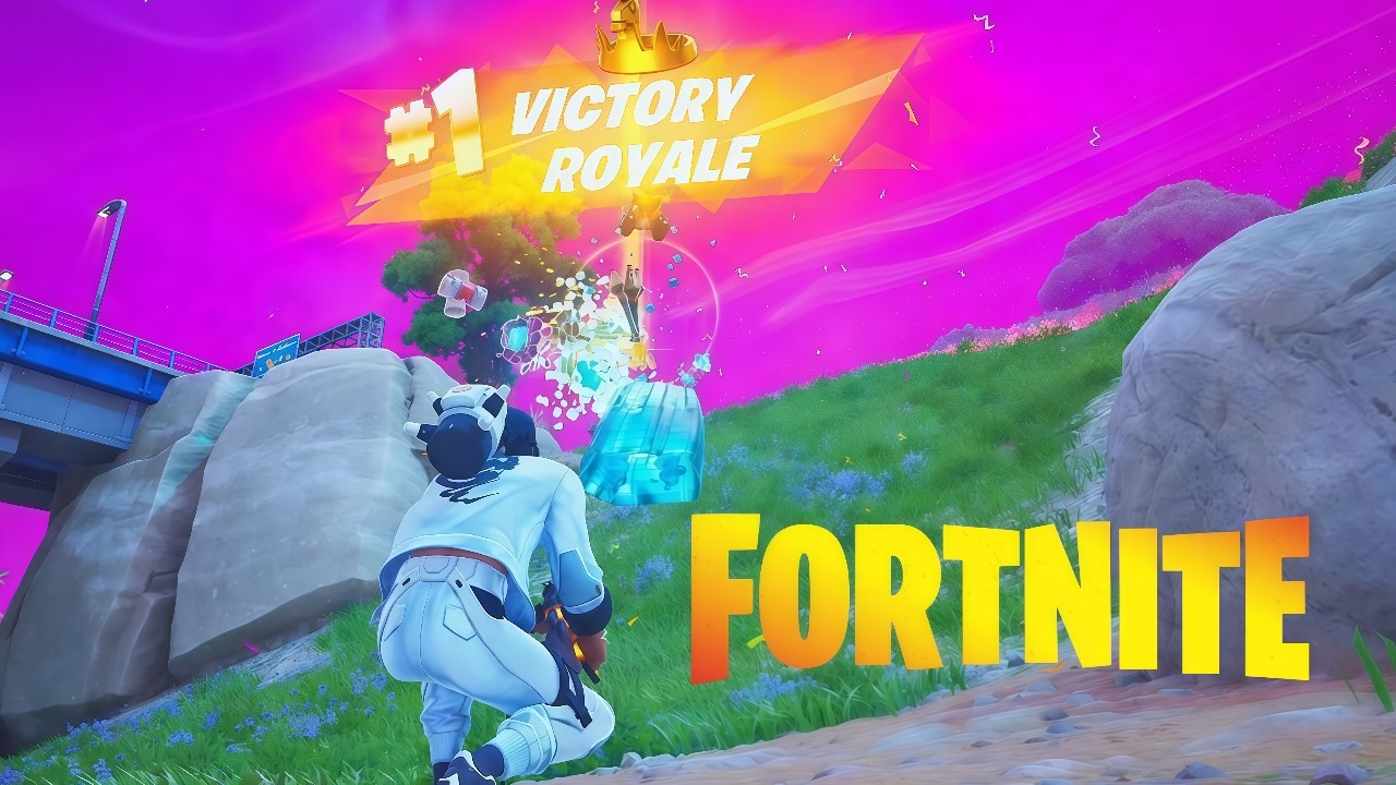Fortnite Battle Royale (Gameplay No Commentary) - Solo Win