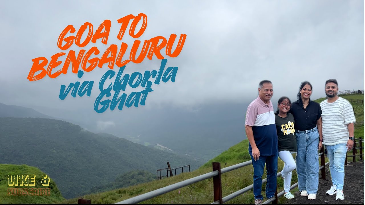 Goa to Bengaluru Road Trip 🚗 | Chorla Ghat Scenic Drive & Famous Niyaaz Restaurant Belgaum