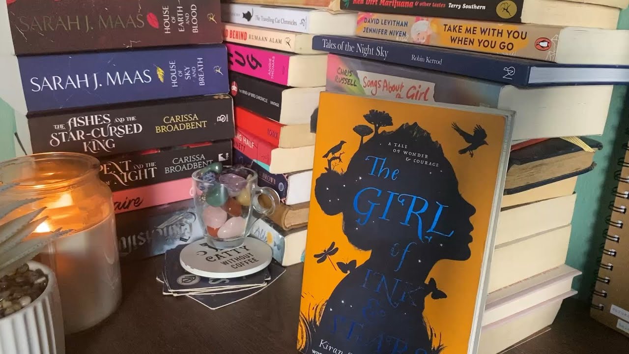 ASMR | Reading “The girl of ink and stars” by Kiran Millwood Hargrave ✨🎧📖✒️
