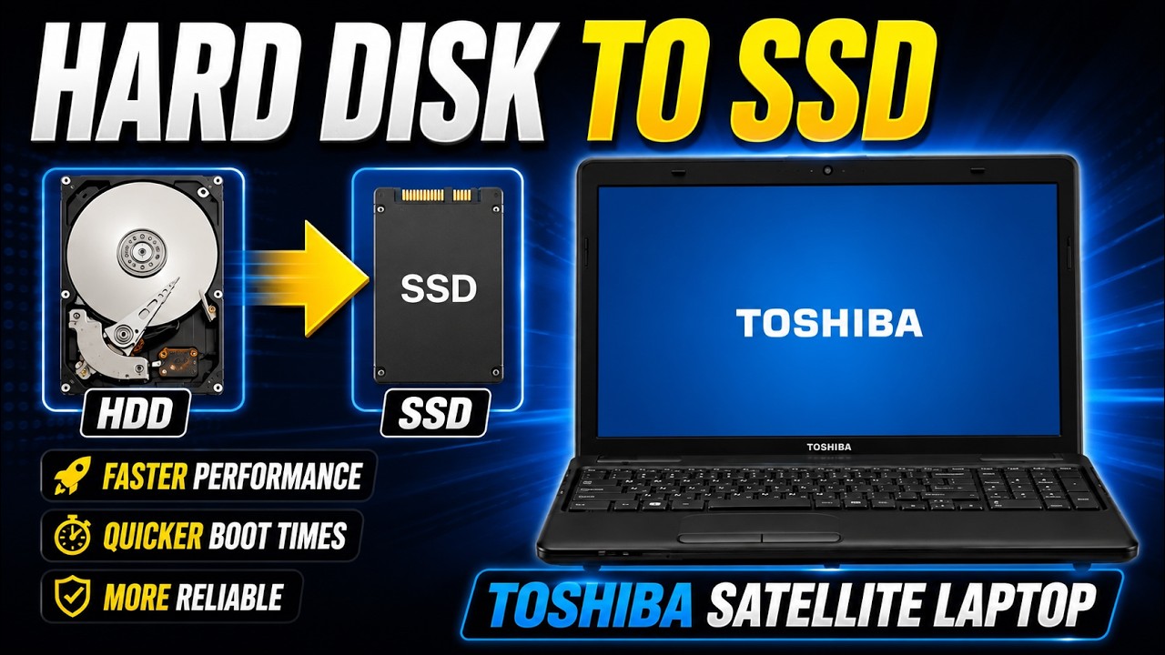 HDD to SSD upgrade - Toshiba Satellite C655D S5300