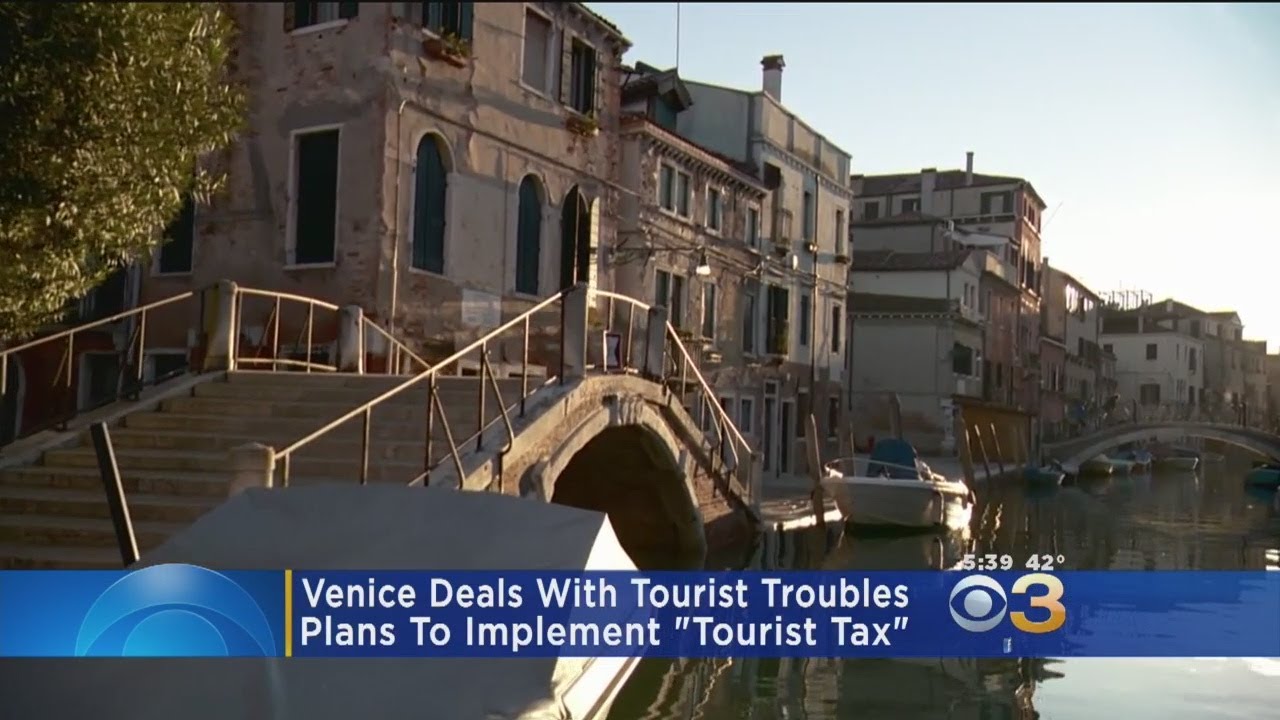 Venice, Italy Plans To Charge A 'Tourist Tax'