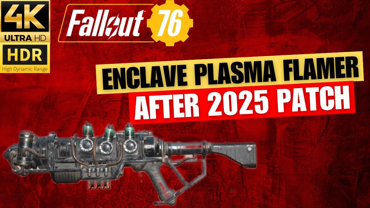 Плазменный огнемёт Анклава всё ещё стоит своих денег в 2025 году? — Fallout 76