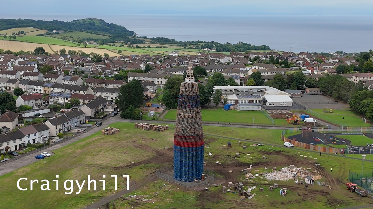 Craigyhill & Ballycraigy Bonfires 🔥