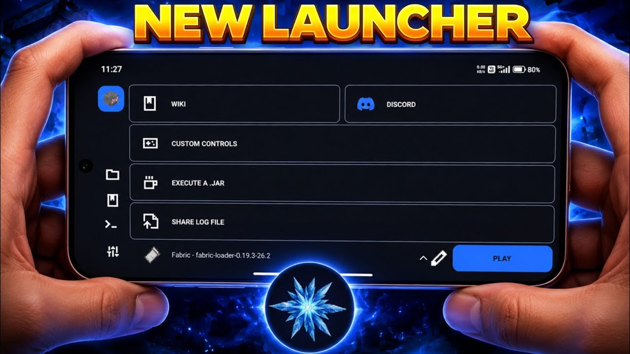 🔥 NEW Cryonix Launcher for Minecraft Java Edition Mobile 🤩 | Minecraft Java Edition Launcher 2026