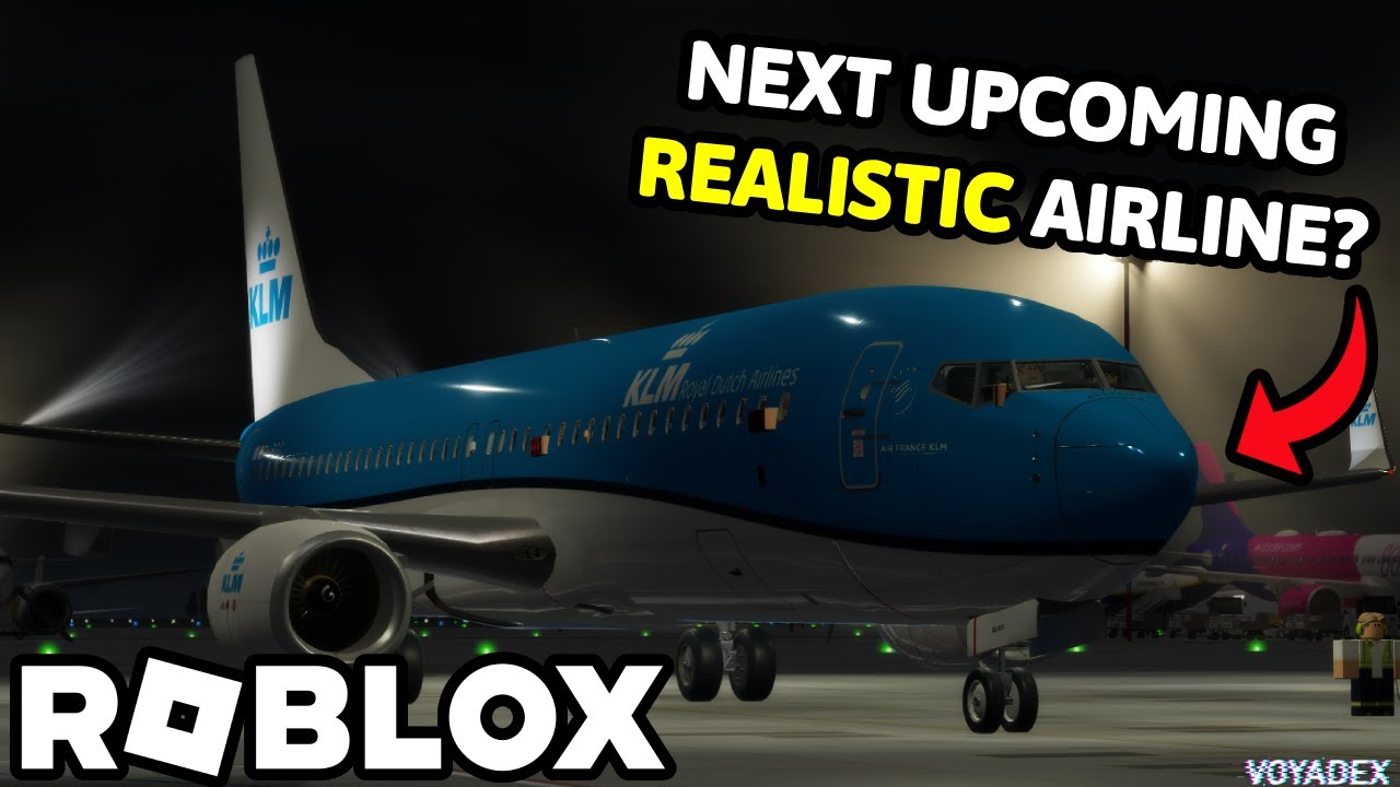 Почему авиакомпания KLM Royal Dutch Airlines в ROBLOX — это просто безумие!