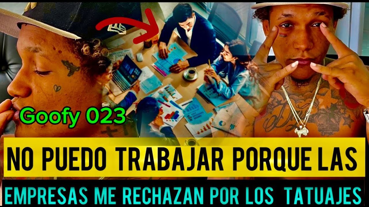 @Goofy_023 NO PUEDO TRABAJAR PORQUE LAS EMPRESAS ME RECHAZAN POR LOS TATUAJES