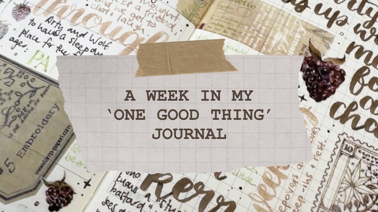 Spend a week journaling with me