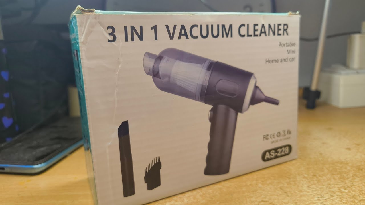 3-in-1 PORTABLE  CAR VACUUM CLEANER with Blower - Is This the PERFECT Cleaning Tool?