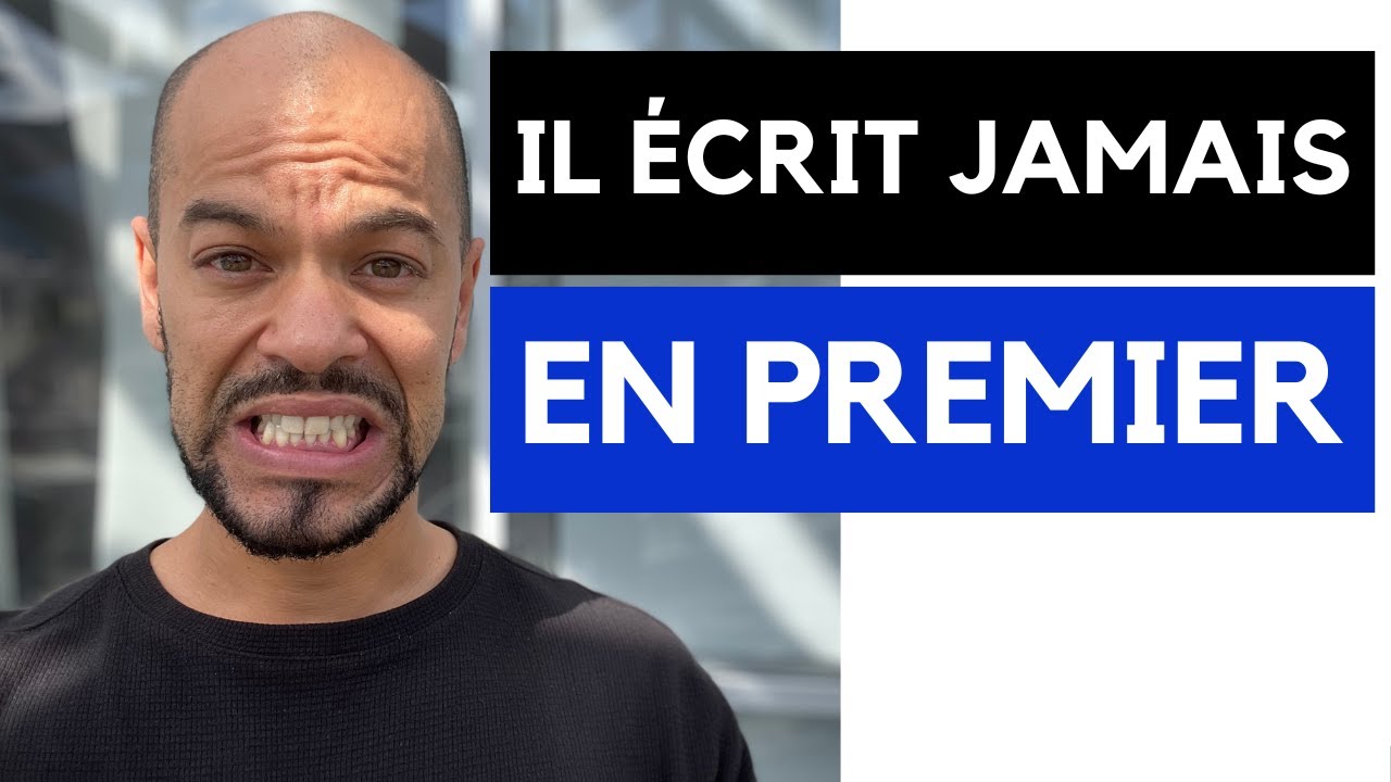 Voici pourquoi il ne t'écrit JAMAIS en premier