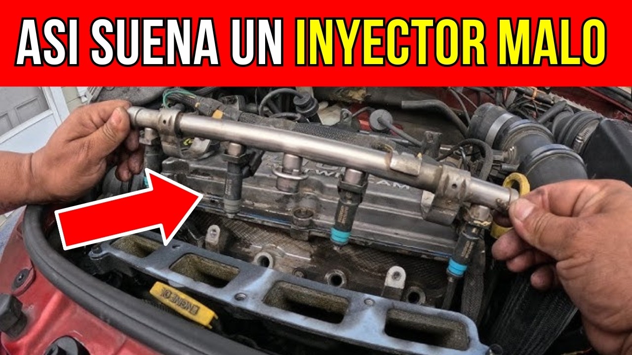 Si tu Motor Suena As&iacute; es porque esta MALO los  Inyectores