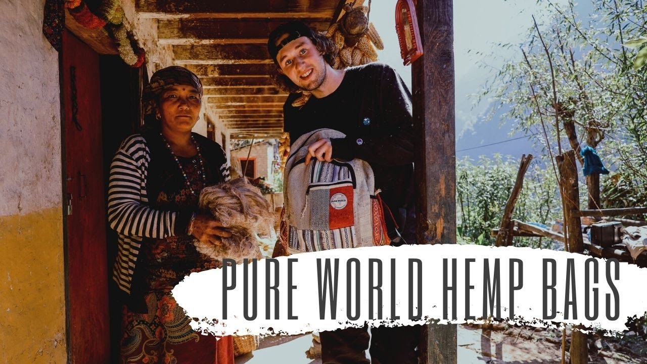 Рюкзаки из конопли Pure World