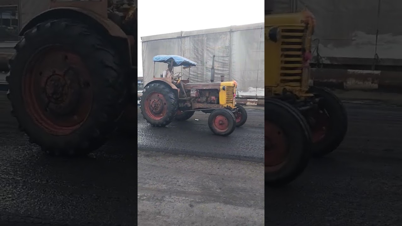 Foreign Old Tractor In Running Condition