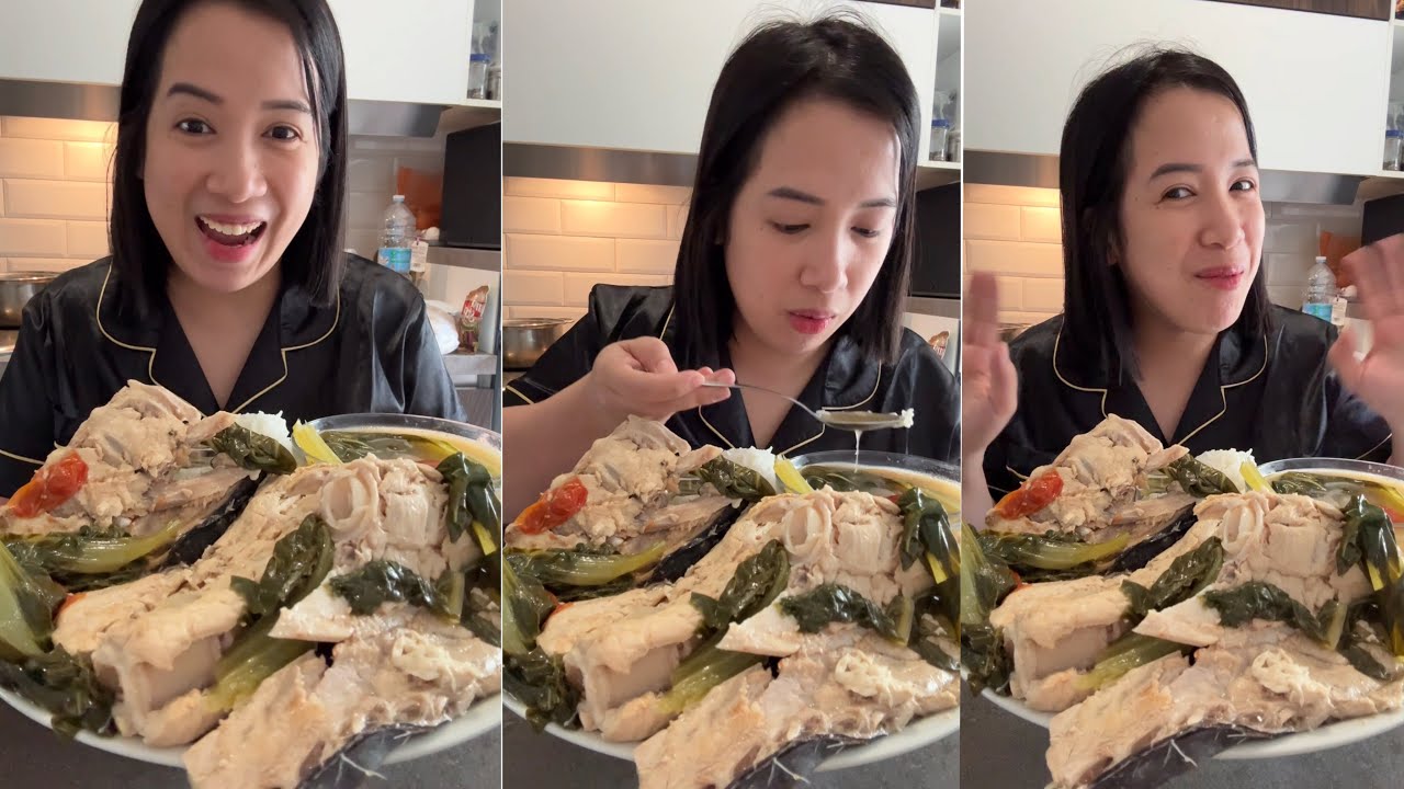 SINIGANG NA ISDA BUTOBUTO MUKBANG | PINOY FOODS