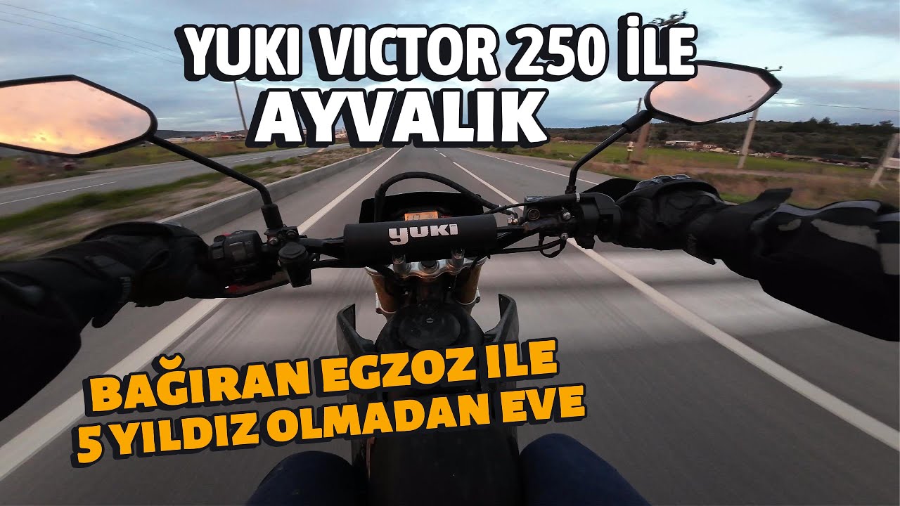 Badavut Dönüşü Kabus Oldu! Arka Yollarda Egzoz Patladı | Ayvalık